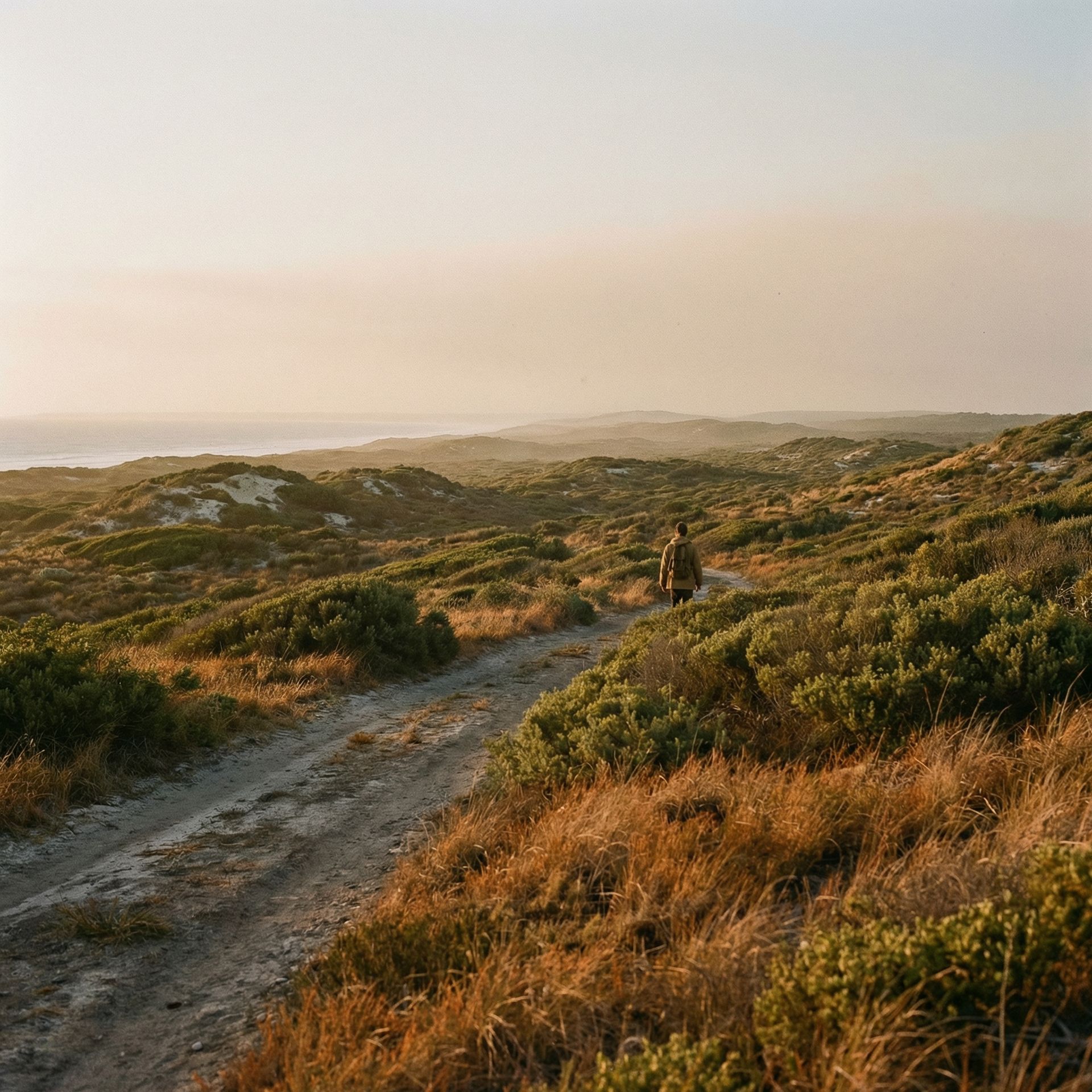 Remote Western Australian coastal heathland